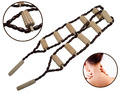 Massage Roller Rücken Rollband Nackenmassage Holz Körpermassage Wellness Massage