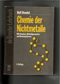 Ralf Steudel, Chemie der Nichtmetalle - mit Atombau, Molekülgeometrie und  20888