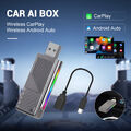 For ISO Apple iPhone Wireless CarPlay Adapter Bluetooth USB Dongle Box Autoradio