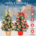 Mini Weihnachtsbaum mit LED Klein Künstlicher Tannenbaum Weihnachten Dekoration