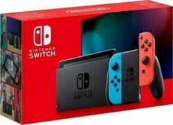  Nintendo Switch Konsole-Neon-Rot,Neon-Blau,Neues Modell,NEU & OVP,Sonderpreis!