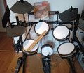Schlagzeug elektronisch ALESIS DM5 E-Drum Set, Dixon Fußmaschine gebraucht