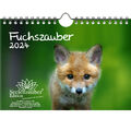 Fuchszauber DIN A5 Wandkalender für 2024 Fuchs und Füchse - Seelenzauber