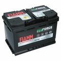 Autobatterie AGM 12V 70Ah 760A/EN FIAMM EcoForce Starterbatterie Start Stop Batt