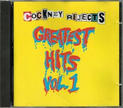 COCKNEY REJECTS - Greatest hits vol. 1 CDA 1993 - UK Punk, Oi VERY RARE!!!