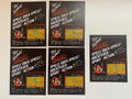 1989! 5x Orig Bienengräber Fan Club Play Nintendo Entertainment System NES Flyer