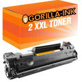 2 XXL Toner für HP 85A CE285A P1102 P1102w M1132 MFP M1212 M1214 M1217 M1136 MFP