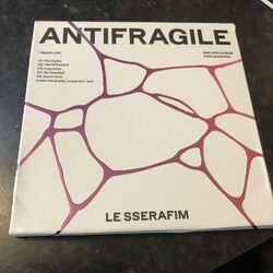 Le Sserafim - Antifragil - 2. Mini-Album rosa Diamant CD Korea