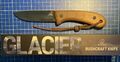 Beavercraft Glacier BSH2 Bushcraft Messer 1066 Carbonstahl Walnussholz Griff