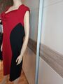 Damen Kleid GR: 48/50 Rot / Schwarz Size 22