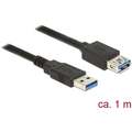 Delock USB-Kabel USB 3.2 Gen1 (USB 3.0 / USB 3.1 Gen1) USB-A Stecker, USB-A