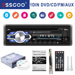1DIN Autoradio CD DVD mit Bluetooth Freisprech-Einrichtung USB SD AUX MP3 Player