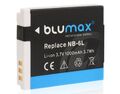 Original Blumax Akku für Canon NB-6L, NB-6LH Li-Ion Batterie 1000mAh