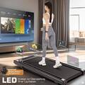 Laufband klappbar Elektrisch Heimtrainer Fitnessgerät Walkingpad mit LCD-Display