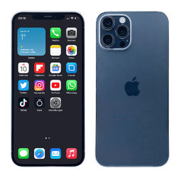 Apple iPhone 12 Pro Max Dual-Sim Smartphone - 128GB - Pazifikblau (Ohne Simlock)