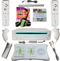 Nintendo Wii Konsole Wii Sports Zumba  Gürtel Wii Fit Board Original 2 Spieler#