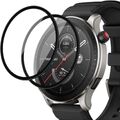 2X 3D Schutzglas für Amazfit GTR 4 Panzerfolie Display Full Screen Curved