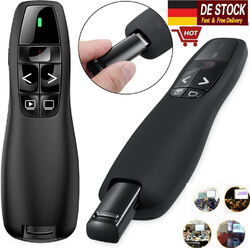 Professional Wireless R400 Receiver PPT Presenter Red Laser-Pointer für Logitech