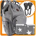 Baby Wickelrucksack Set - Wickeltasche Windelrucksack Babytasche Babyrucksack