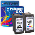 Patronen für Canon PG560XL CL561XL Canon Pixma TS 5350 TS 5352 TS 7450 TS 7451  