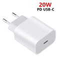 20W Schnell Ladegerät Netzteil Charger USB-C Adapter Samsung iPhone 13 14 15