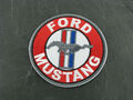 Patches Aufbügler Aufnäher Ford Mustang V8 Big Block V8 Motor Bügelpatch