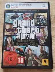 Grand Theft Auto: Episodes From Liberty City (PC, 2010, DVD-Box)