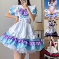 Dienstmädchenkleid Lolita Dienstmädchenkleid Anime Cosplay Erotik Kleidung kni