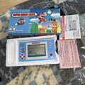Super Mario Bros verpackt Original Spiel & Uhr LCD Spielkonsole