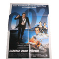 Lizenz zum Töten Poster Altes Film Kino A1 Plakat James Bond 007 Timothy Dalton