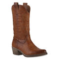 Damen Cowboystiefel Stiefel Spitze Stickereien Western Schuhe 840902 Trendy Neu