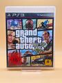 GTA - Grand Theft Auto V / 5 Sony PlayStation 3 PS3 Spiel in OVP Karte Anleitung