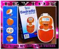 Magnum BDR200 Bad Radio Spieler LCD Display Wand Dusch Radio Uhr Orange White