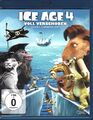 ICE AGE 4 - Voll Verschoben - mit Otto als SID - Blu Ray - Neuwertig