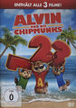 DVD ALVIN UND DIE CHIPMUNKS 1,2 und 3, drei Filme, 256 Minuten, Zeichentrick