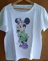 Minnie Maus Damen T-Shirt Disney Größe L