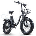 Elektrofahrrad E-Mountainbike E-Bike 20 Zoll Klapprad Citybike 38km/h Pedelec
