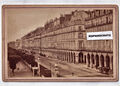 CDV Gross Foto  16,5 x 11 cm  Rue de Rivoli , Paris 1883 v. Atelier Ledot Rivoli