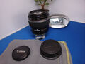 Canon EFS EF-S 60 mm Makro Portrait Objektiv USM F/2.8. Kappen