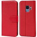 Schutz Hülle Für Samsung Galaxy S9 Handy Klapp Schutz Tasche Book Slim Flip Case