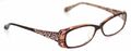 RENDEZ-VOUS R-7175 Brille Braun gemustert glasses FASSUNG Damenbrille