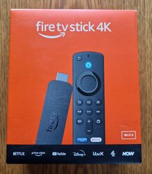 Amazon Fire TV Stick 4K mit Alexa Sprachfernbedienung (3. Gen) - schwarz