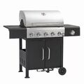 Landmann Grillchef Gasgrillwagen 12232 schwarz 132cm BBQ Gartengrill