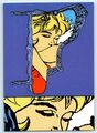 POSTKARTE POP ART KINOKARTE CARTOON KISS 1980ER Roy Lichtenstein MATTHEW STANDH