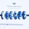 Trollbeads Day 2019 – Brush of Blue. Königsblau Set. Retired