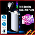Lichtbogen Feuerzeug 4 Bogenpunkten USB Aufladbar Elektrisch Arc Plasma Lighter