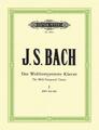 Das Wohltemperierte Klavier - Teil 1 BWV 846-869 | Johann Sebastian Bach | Buch