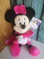 Disney Minnie Maus mit Kuscheldecke Plüschfigur, Stofffigur Plüschtier 33 cm NEU