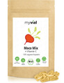 Bio Maca Mix Kapseln 120 Stück + Vitamin C (Acerola) vegan | 30-Tage-Vorrat