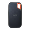 SANDISK Extreme Portable 1050 MB/s PC/Mac Festplatte, 1 TB SSD, extern, Grau/Ora